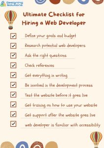 The Ultimate Checklist for Hiring a Web Developer