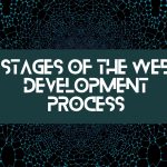 What are the different stages of the web development process?